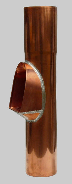 Laubabscheider aus Kupfer NW 80 mm und 100 mm